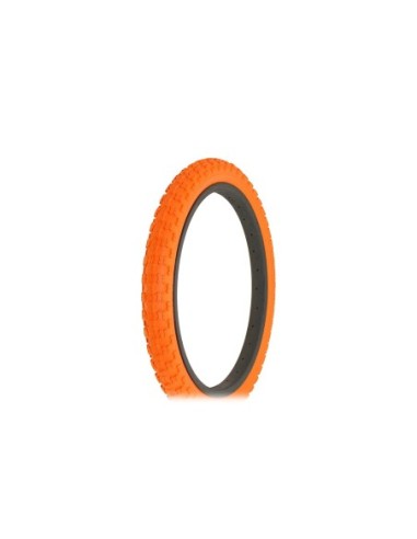 Tire 18 x 2.125 Orange/Orange Side Wall HF-143G.